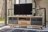Grand meuble TV 2 portes 1 tiroir 1 niche GALLERY