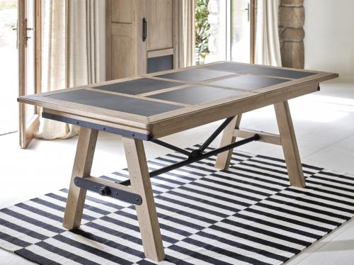 Table pieds bois INDUS