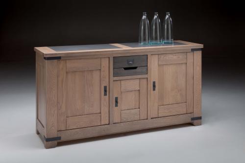 Bahut bas 3 portes 2 tiroirs TALOS