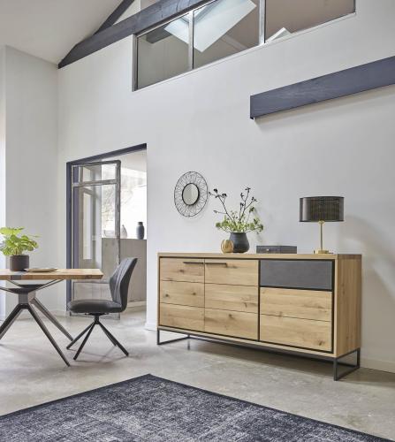 Enfilade 2 porte 3 tiroirs BROOKS