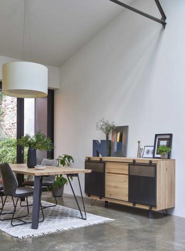 Enfilade 2 portes métal 1 porte 1 tiroir  FUSION