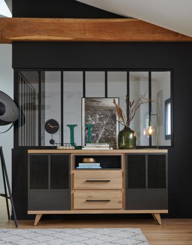 Enfilade 3 portes 1 niche 2 séparations GALLERY